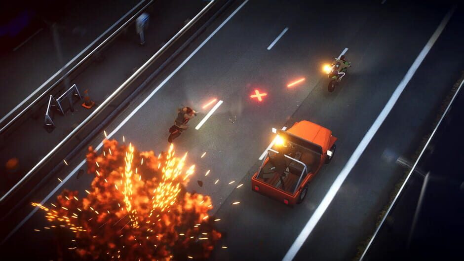 Screenshot from Midnight Fight Express