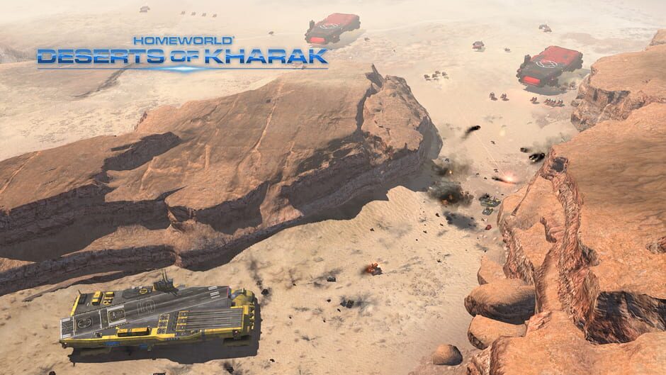 Screenshot from Homeworld: Deserts of Kharak