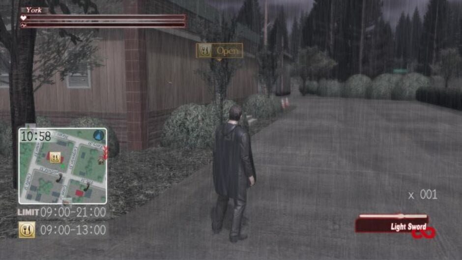 Screenshot from Deadly Premonition: Director's Cut