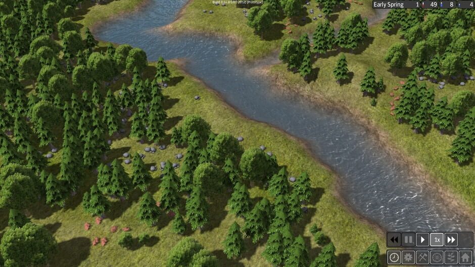 Screenshot from Banished