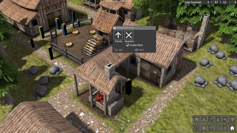 Screenshot from Banished
