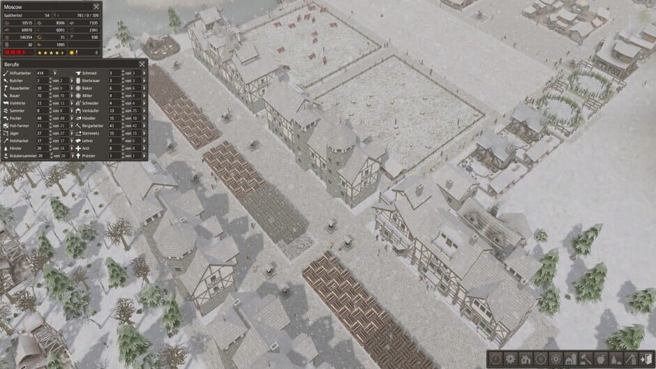 Screenshot from Banished