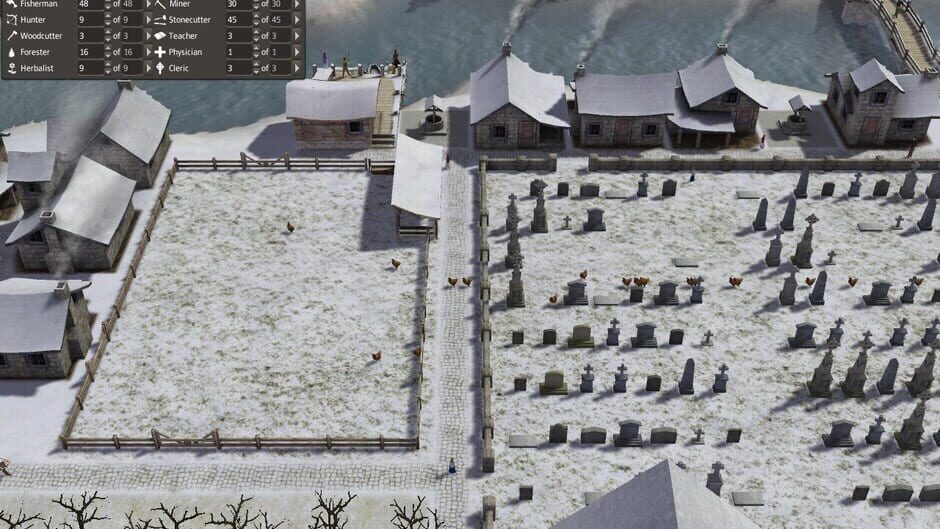 Screenshot from Banished