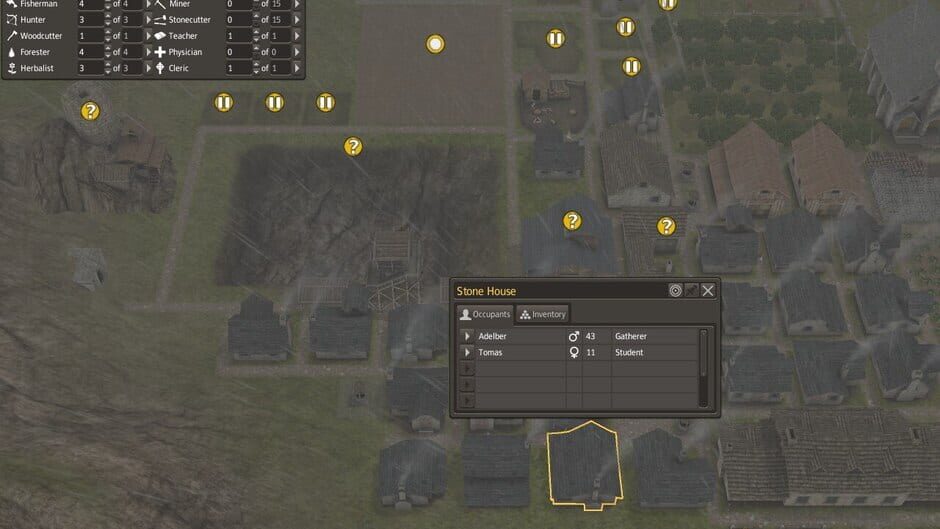 Screenshot from Banished