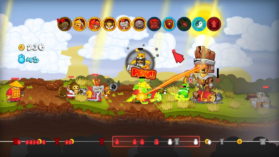 Screenshot from Swords & Soldiers