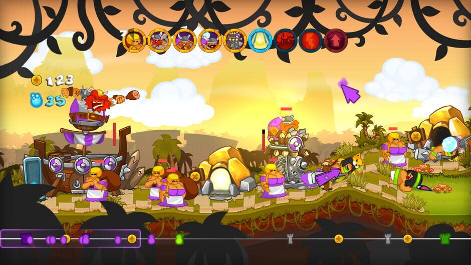 Screenshot from Swords & Soldiers