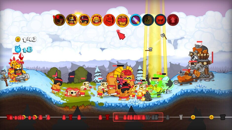 Screenshot from Swords & Soldiers