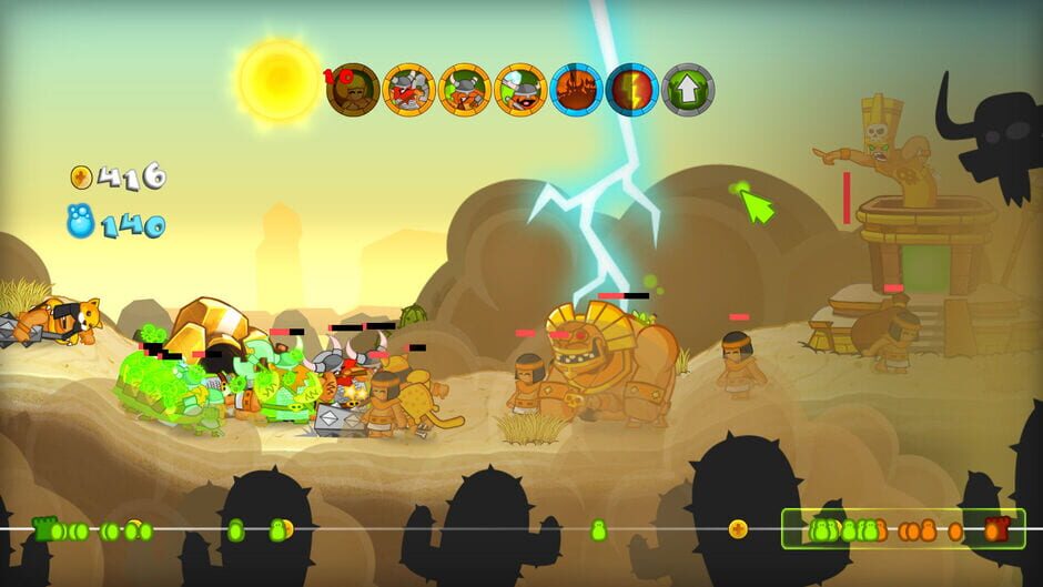 Screenshot from Swords & Soldiers