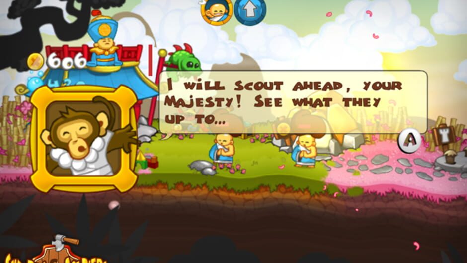 Screenshot from Swords & Soldiers