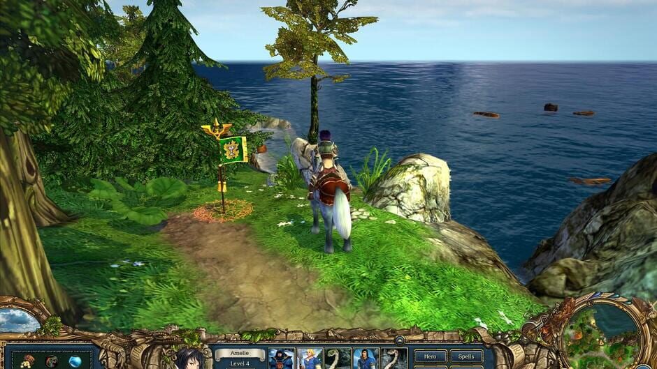 Screenshot from King's Bounty: Armored Princess