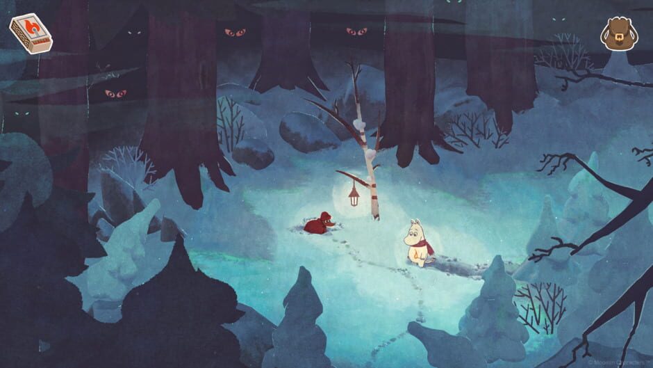 Screenshot from Moomintroll: Winter's Warmth