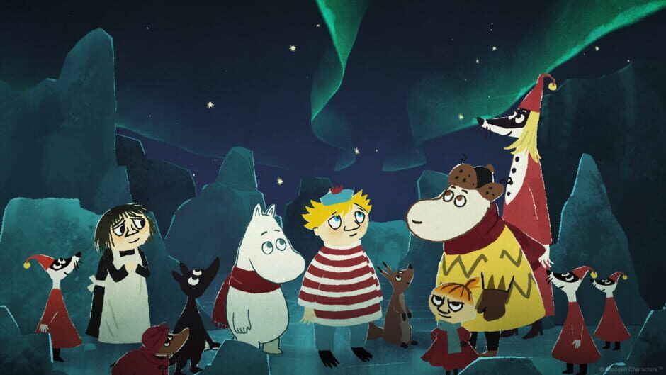 Screenshot from Moomintroll: Winter's Warmth