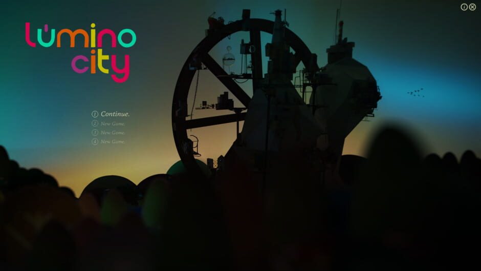 Screenshot from Lumino City