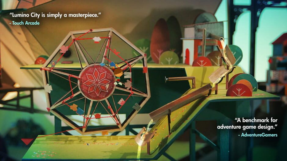 Screenshot from Lumino City