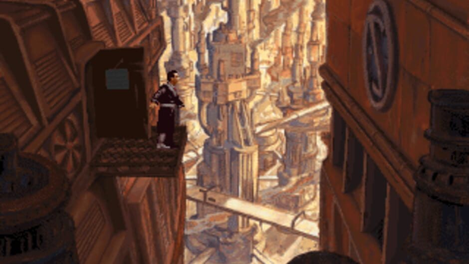 Screenshot from Beneath a Steel Sky
