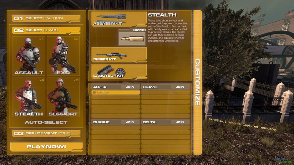 Screenshot from Nuclear Dawn