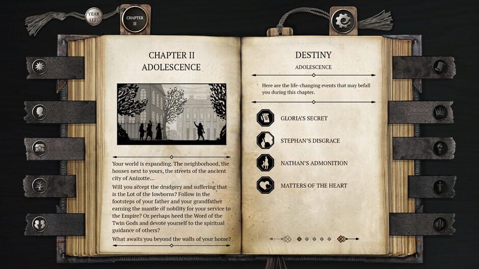 Screenshot from The Life and Suffering of Sir Brante