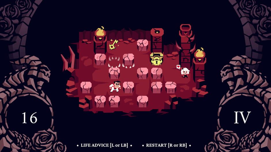 Screenshot from Helltaker