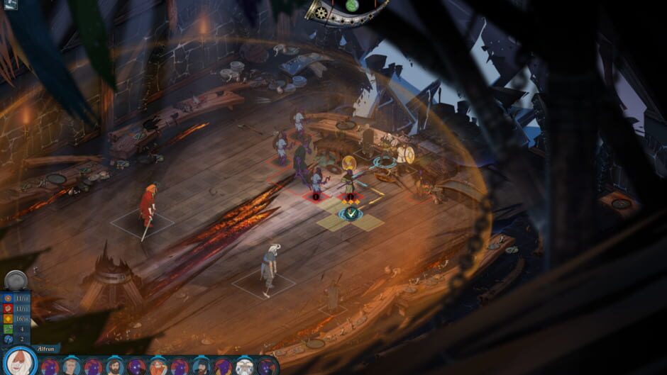 Screenshot from The Banner Saga 3