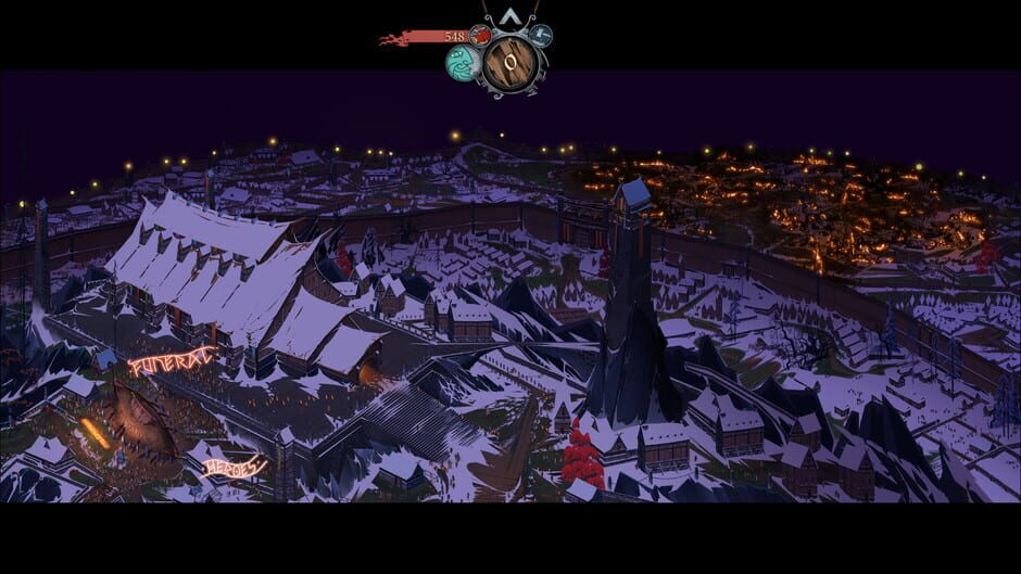 Screenshot from The Banner Saga 3