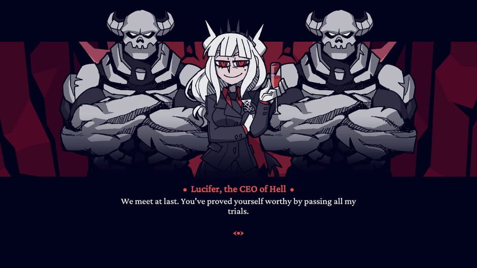 Screenshot from Helltaker