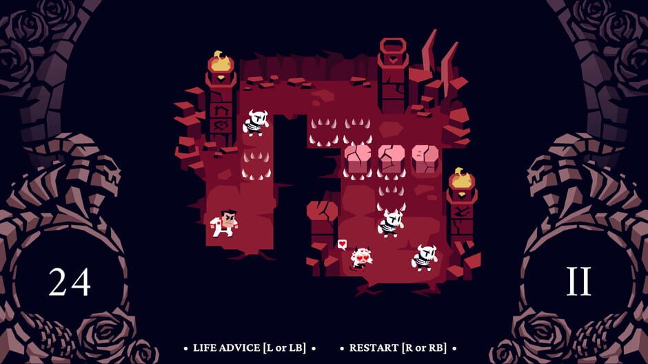 Screenshot from Helltaker