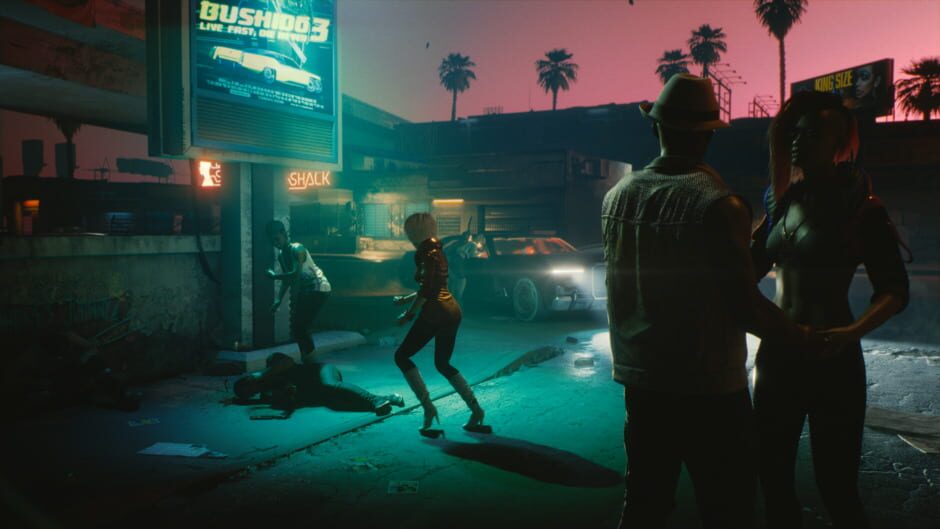 Screenshot from Cyberpunk 2077