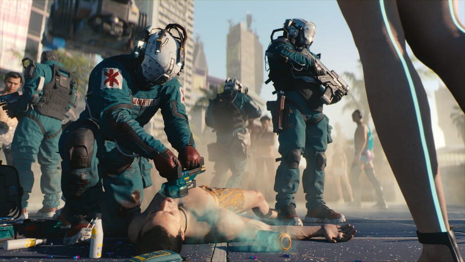 Screenshot from Cyberpunk 2077