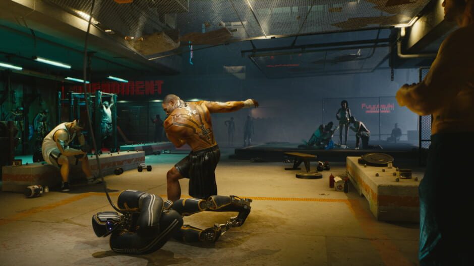 Screenshot from Cyberpunk 2077