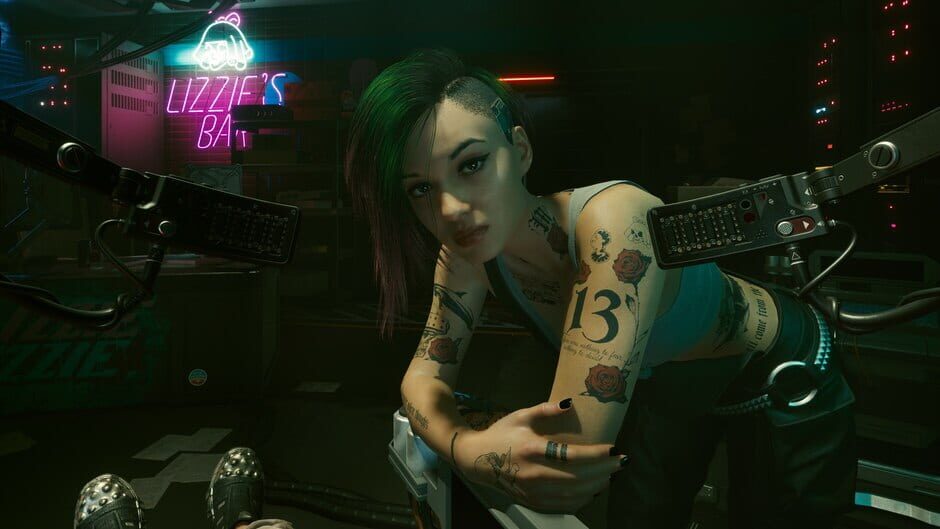 Screenshot from Cyberpunk 2077
