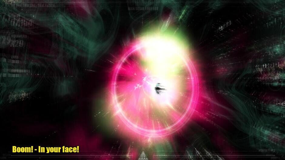 Screenshot from Beat Hazard
