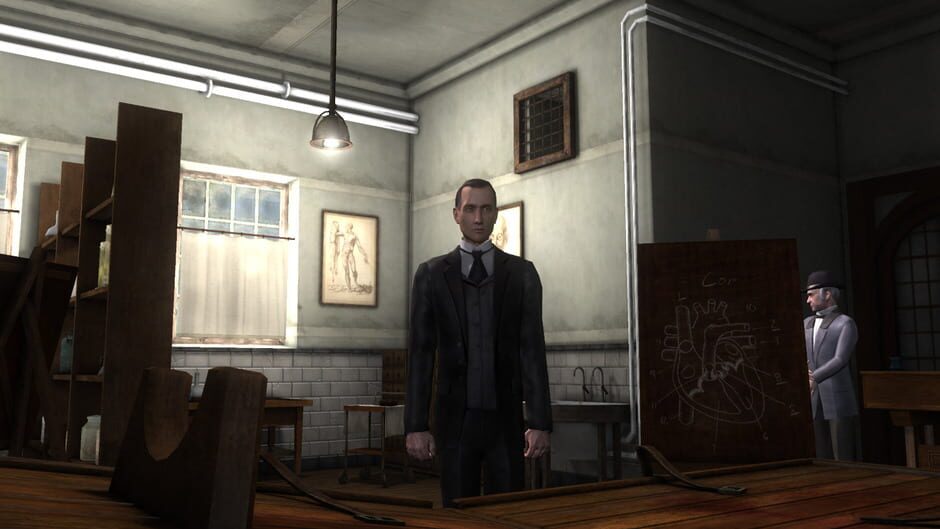Screenshot from Sherlock Holmes Versus Jack the Ripper