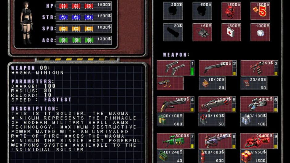 Screenshot from Alien Shooter