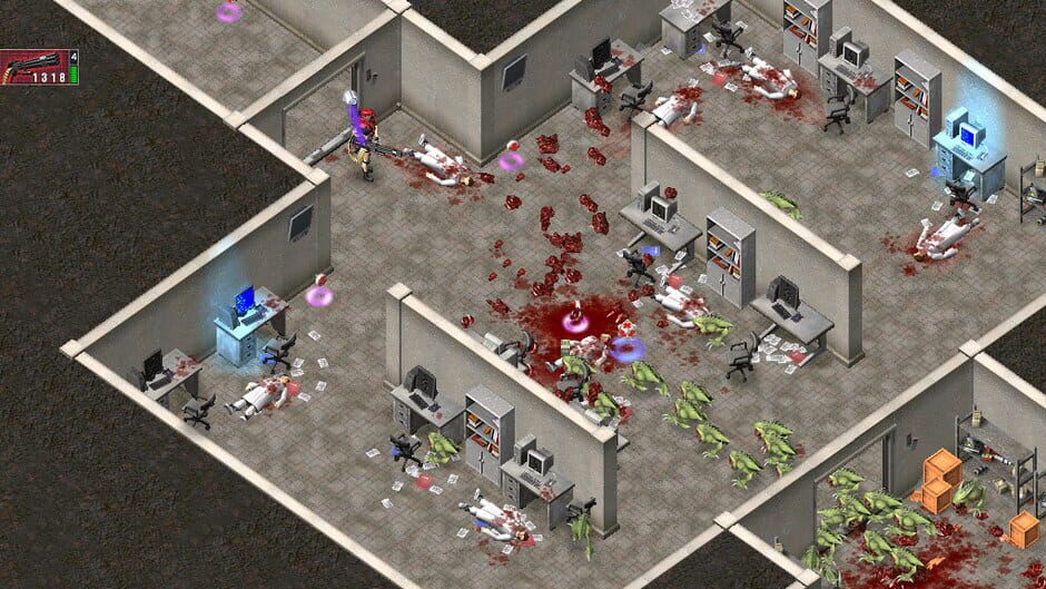 Screenshot from Alien Shooter