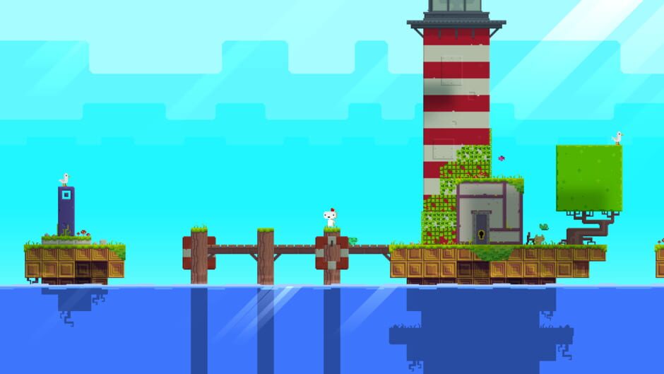 Screenshot from Fez