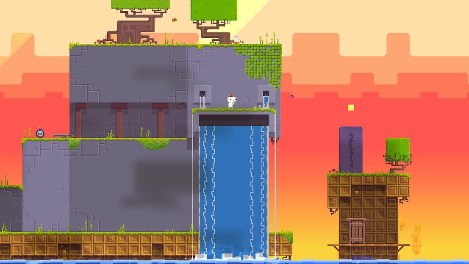 Screenshot from Fez