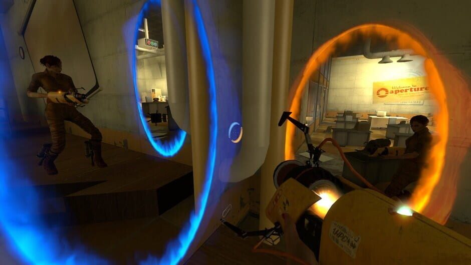 Screenshot from Portal Stories: Mel