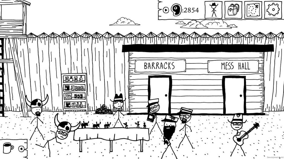 Screenshot from West of Loathing