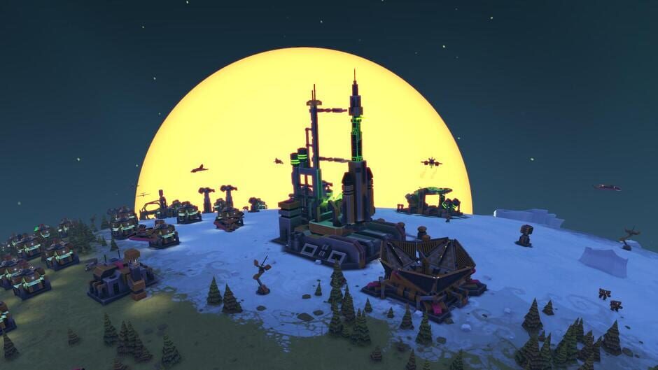 Screenshot from Planetary Annihilation