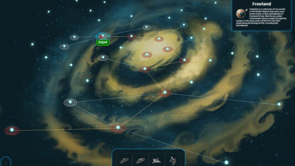 Screenshot from Planetary Annihilation
