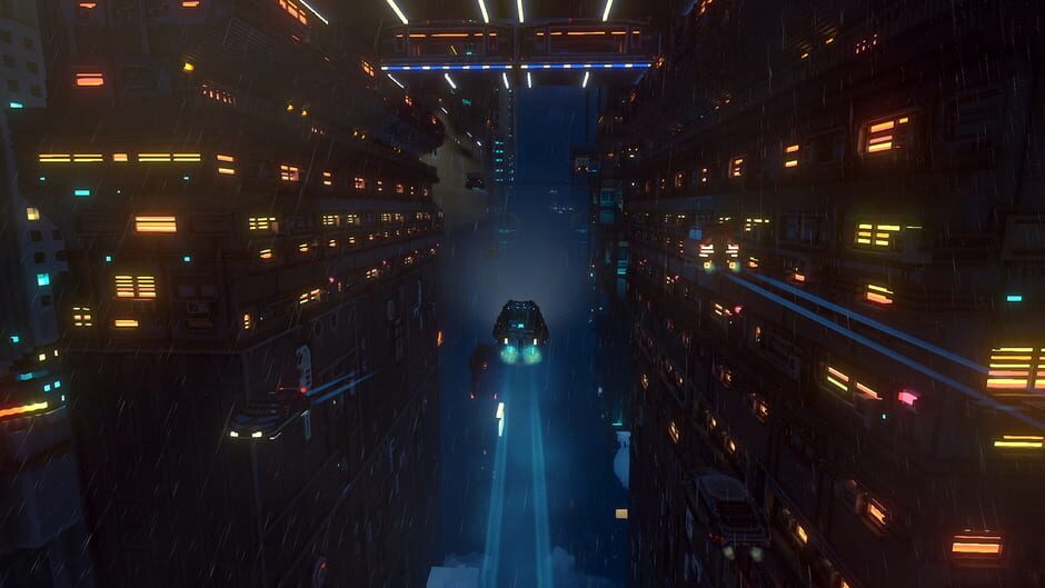 Screenshot from Cloudpunk