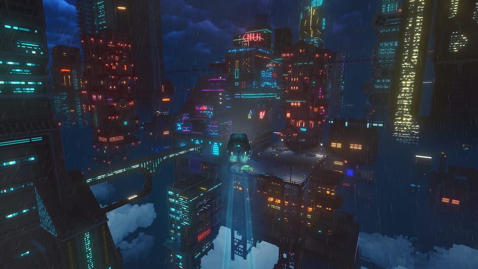 Screenshot from Cloudpunk