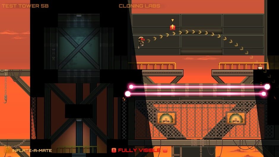 Screenshot from Stealth Inc 2: A Game of Clones