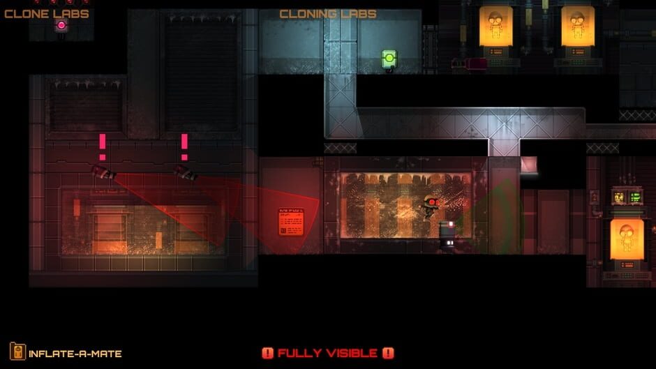 Screenshot from Stealth Inc 2: A Game of Clones