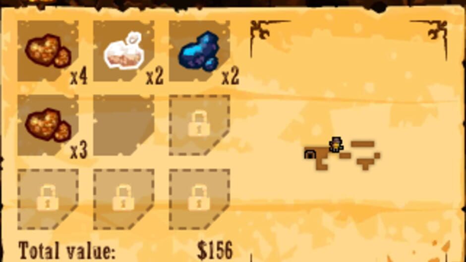 Screenshot from SteamWorld Dig