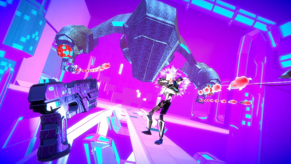 Screenshot from Pistol Whip