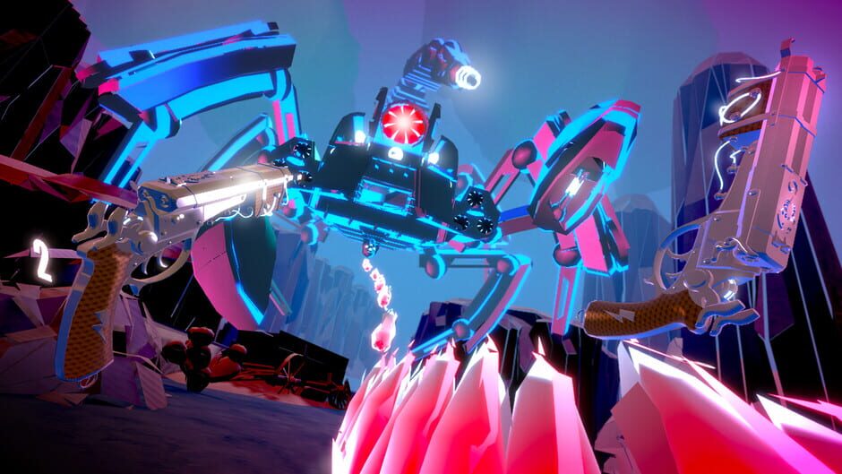Screenshot from Pistol Whip