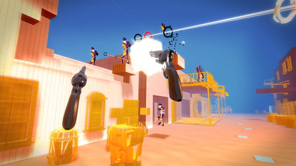Screenshot from Pistol Whip