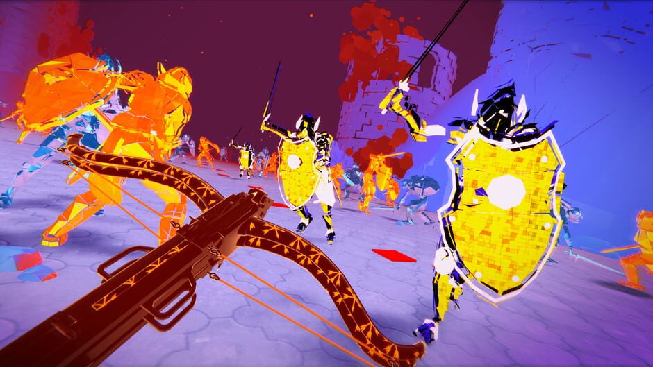 Screenshot from Pistol Whip