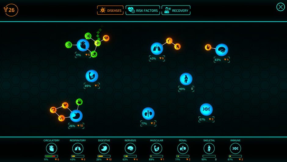 Screenshot from Bio Inc. Redemption
